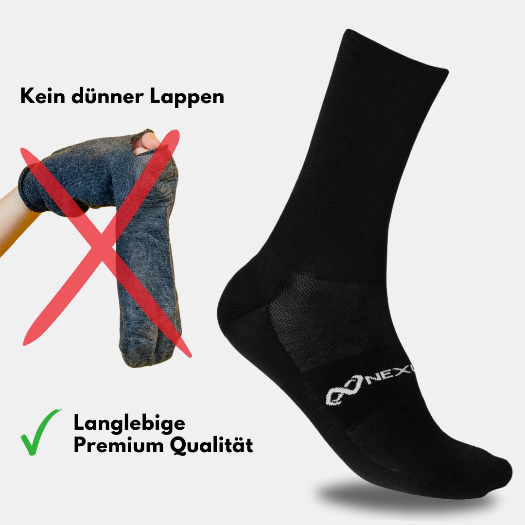 Nexural Merino Business Socken, langlebige Premium Qualität