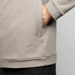 Nexural Premium Merino Zip Jacke Tasche Logo