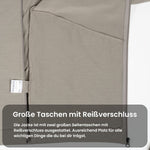 Nexural Premium Merino Zip Jacke Tasche innen