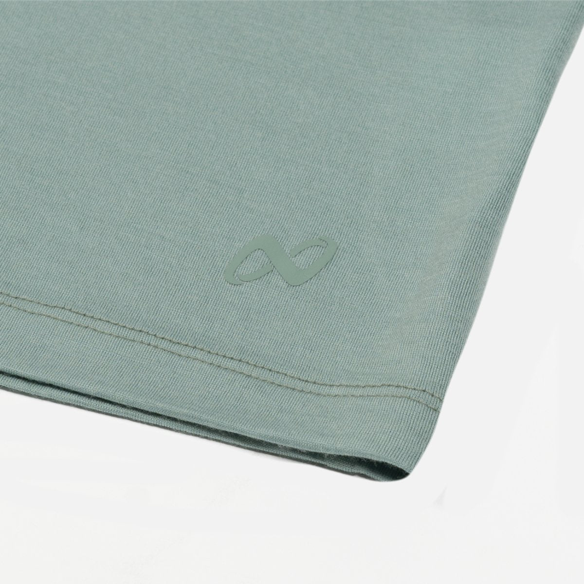 Nexural Pure Merino Langarmshirt Damen Mintgrün Logo