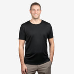 Nexural Pure Merino T-Shirt Herren Schwarz