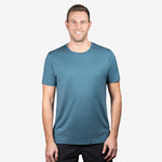 Nexural Pure Merino T-Shirt Herren Petrolblau