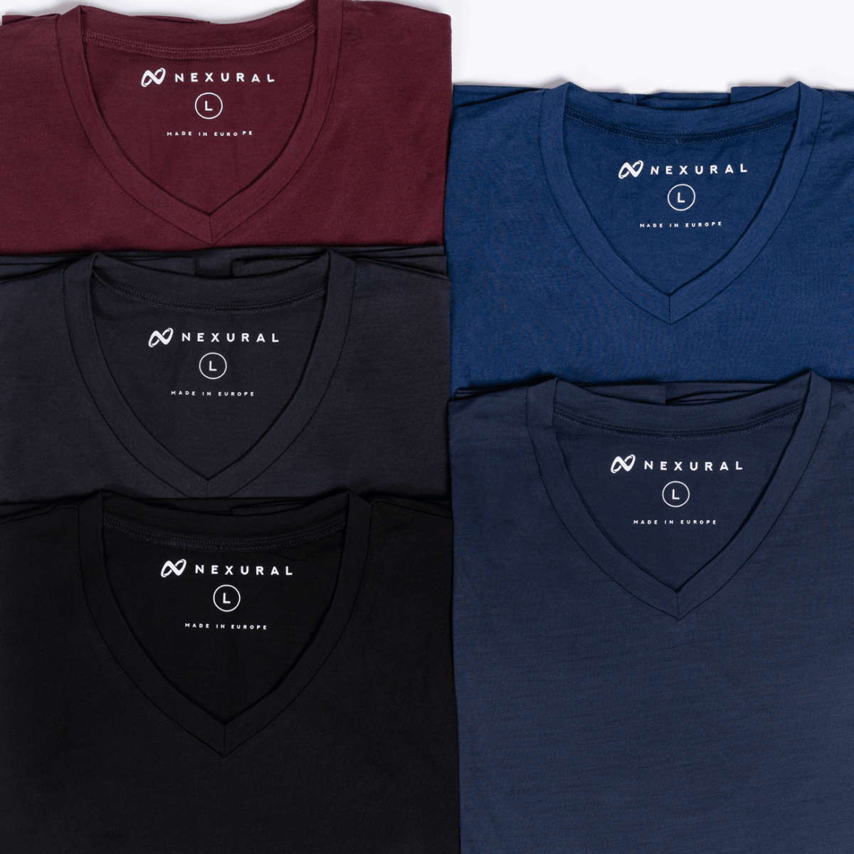 PURE MERINO V - Neck T-Shirt - Nexural